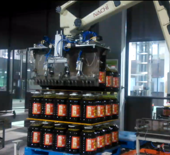 Robot ngành ngũ cốc và dầu ăn